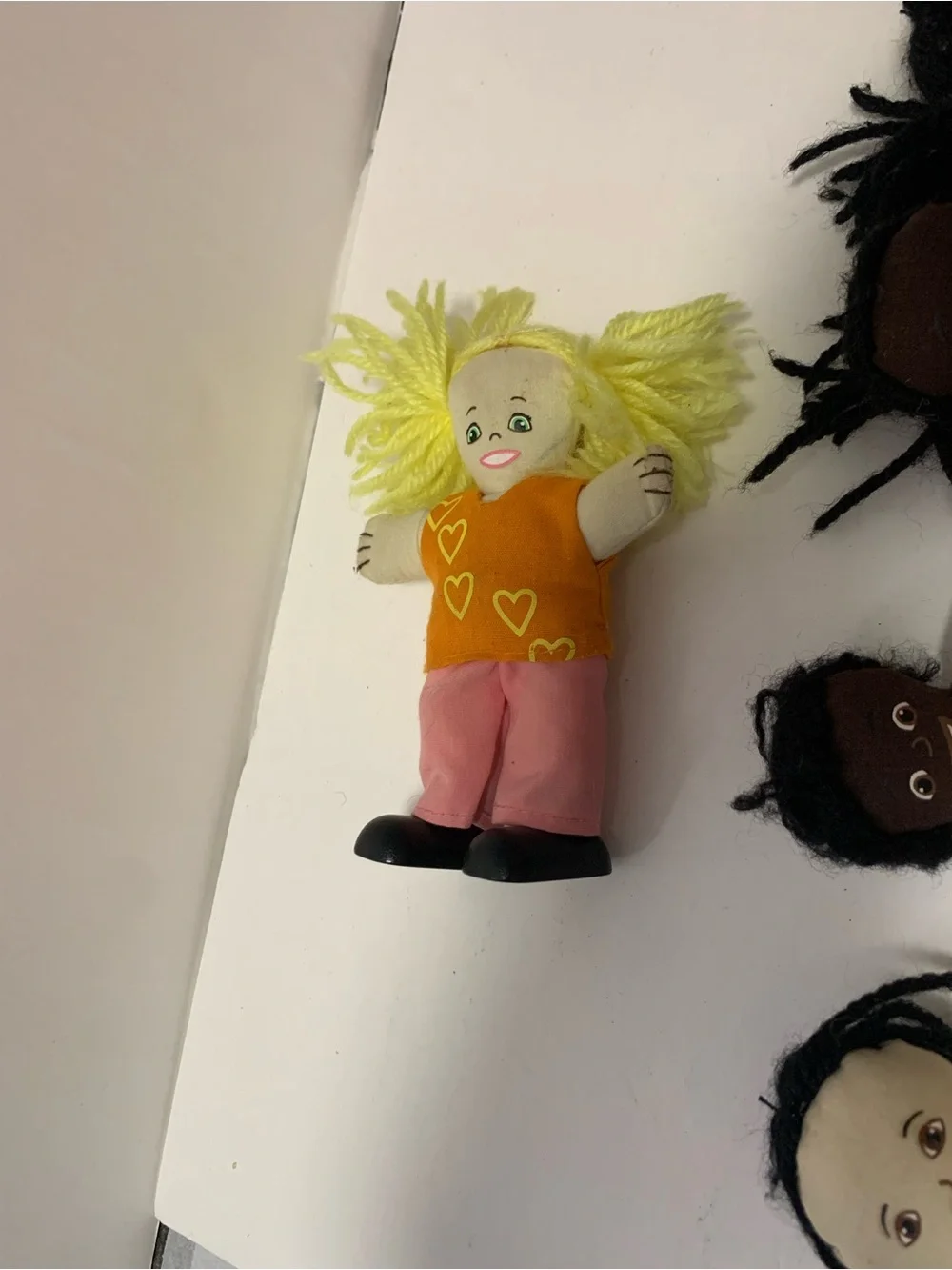 Lakeshore Learning soft plush dollhouse figures